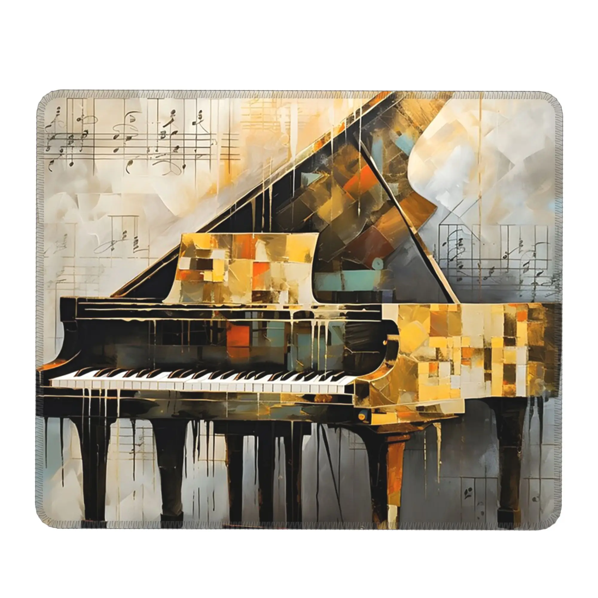 Musical Instrument Piano Music Notes Mouse Pad Computer Keyboard Mouse Mat Gamer PC Laptop Desk Mat Office Table Mats