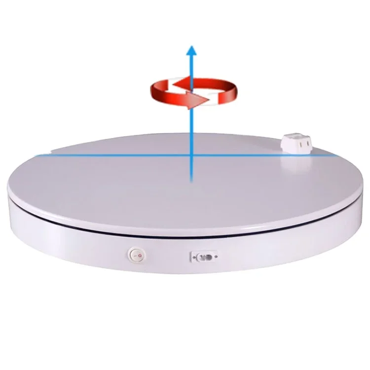 Fotoconic 50cm 220V Video Photo Capture Rotating Turntable 360 Product Shooting Turntable Electric with Spinning Outlet