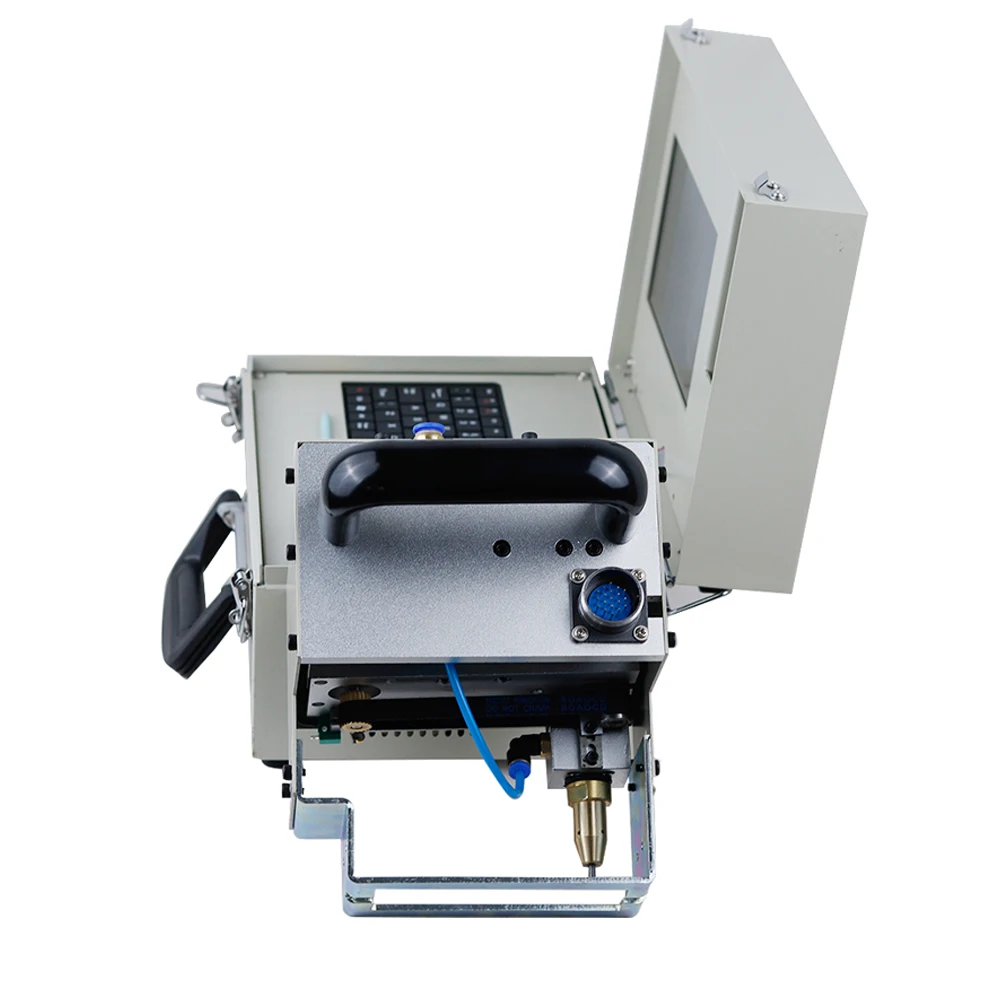 Portable Metal Pneumatic/Electric Dot Peen Marking Machine For VIN Code(80*30mm) Frame Marking Machine Chassis Number 220V/110V