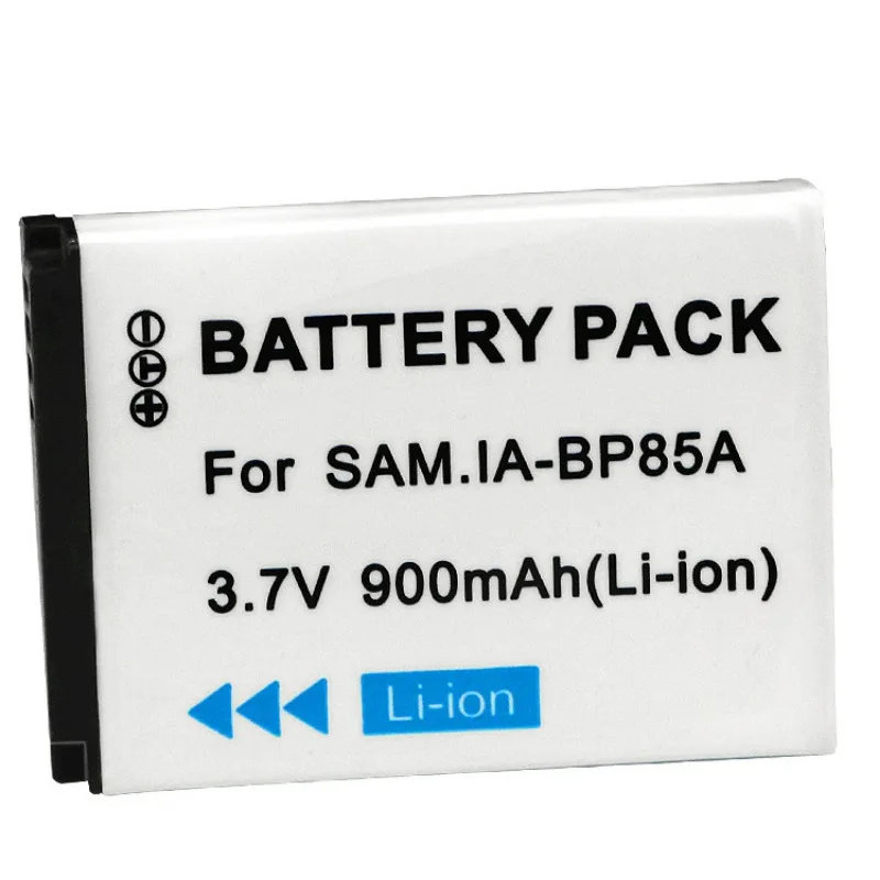 BP-85A Battery 3.7V 900mAh Rechargeable Batteries and Charger for Samsung PL210 SH100 WB210 ST200 BP85A Camera Battery Charger