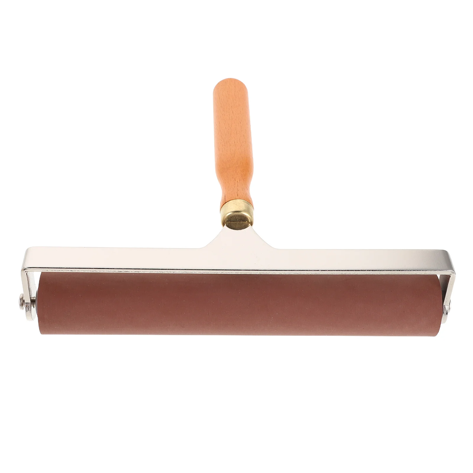 

Резиновые браслеты 20 см для гравюры, мягкие чернила, ручной роликовый инструмент для гелевой печати, декупаж, деревообработка, деревянная ручка, резиновая