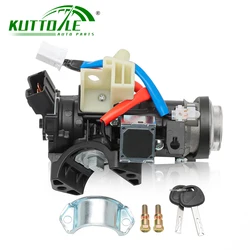 81910-M7110 Ignition Lock Switch Cylinder Housing Assembly with 2 Keys 81900-M7E00 For Kia Forte Soul Seltos 2019 2020 2021 2022