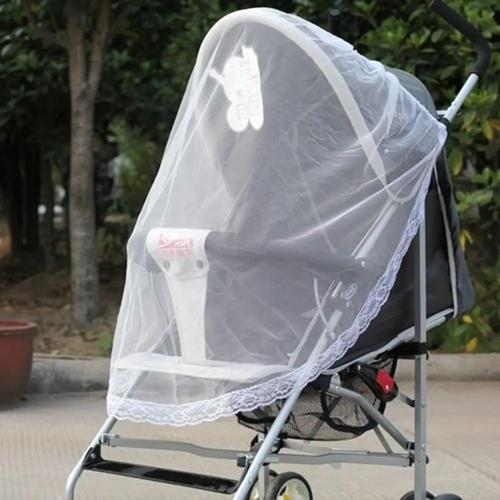 Folding Outdoor Stroller Accessories Pushchair Anti-bug Netting  Mosquito Net Pushchair Mosquito Net Infant Protection Mesh