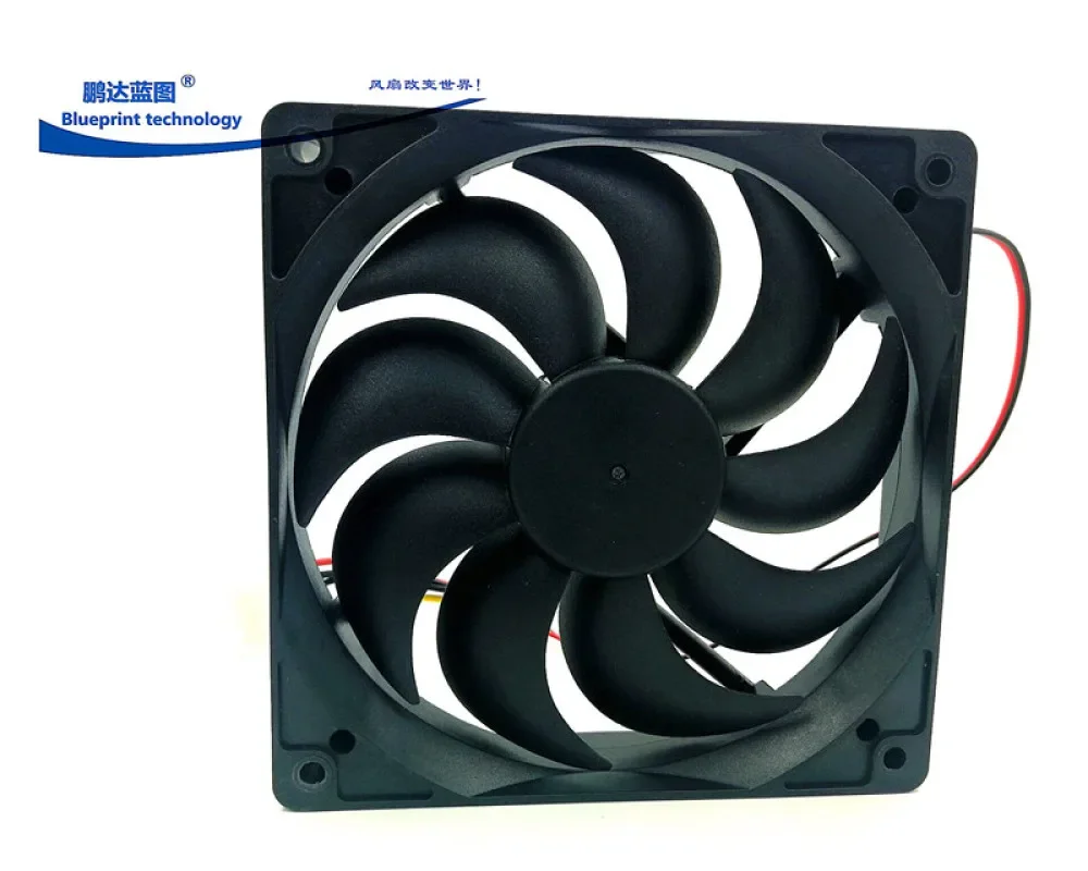 factory Brand New 12025 HigH Air Volume 12CM Cm 12V0.37A Computer Case Dual Ball Bearing Cooling Fan 120*120*25mm