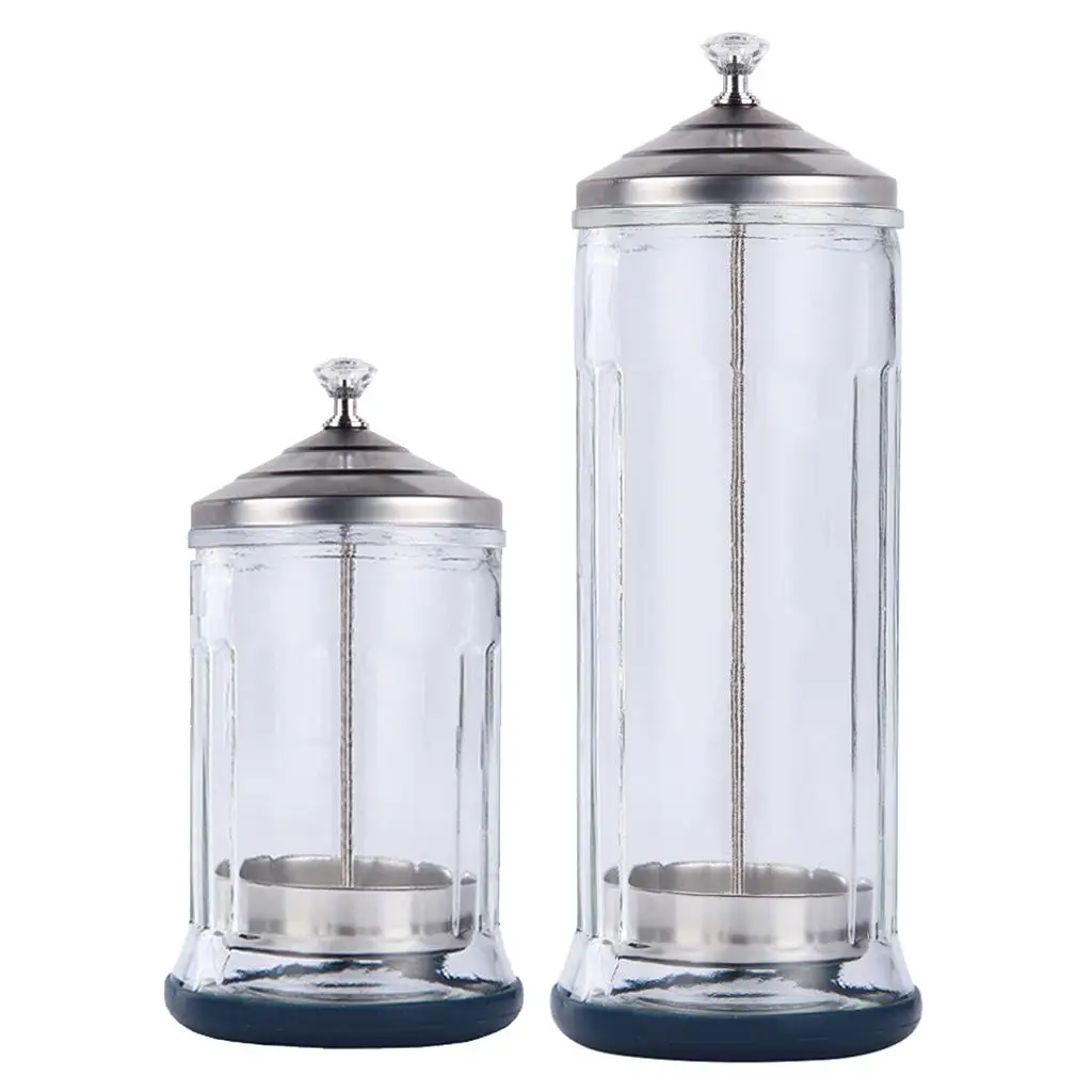 Disinfecting Disinfection Jar Sanitizer Jar for Barber Nipper Manicure Tools