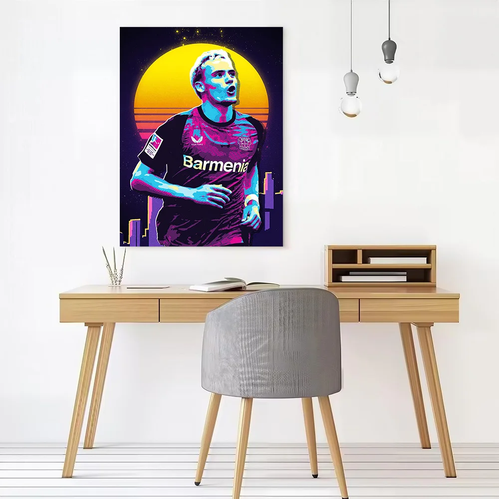 Florian Wirtz Canvas Poster Customizable Pictures Wall Art Canvas Painting for Specialty and Themed Home Decor Decoration Gaming