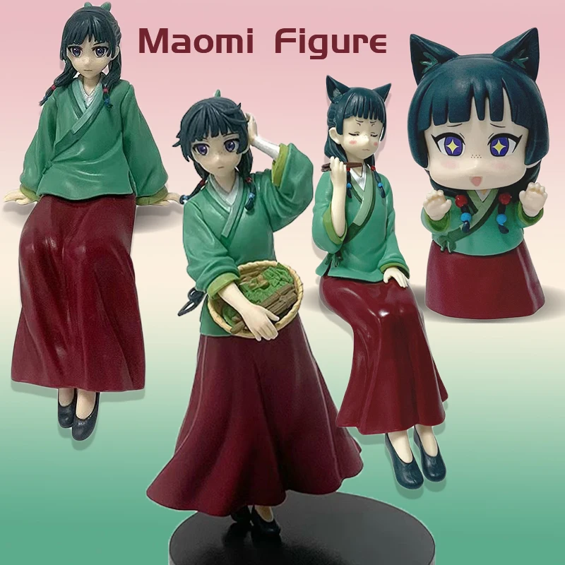 

17cm The Apothecary Diaries Anime Figure Herbalist Maomao Action Figure Maomao Noodle Stopper Figurine PVC Collection Model Toys