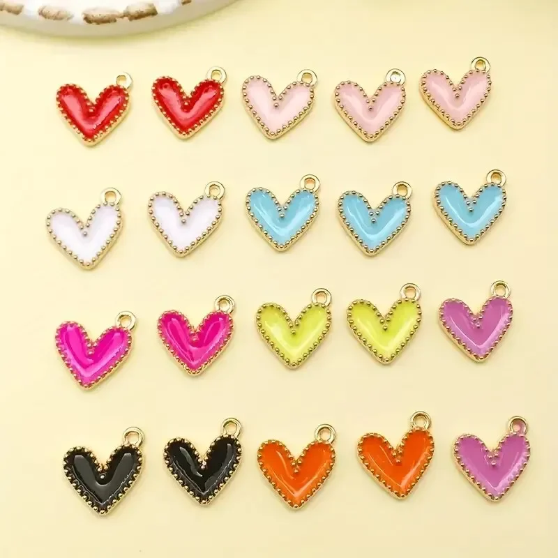 30/50pcs Of Random Dripping Oil Pearlescent Conch Shell Starfish Diy Jewelry Accessories Bracelet Earrings Pendant Alloy image 3