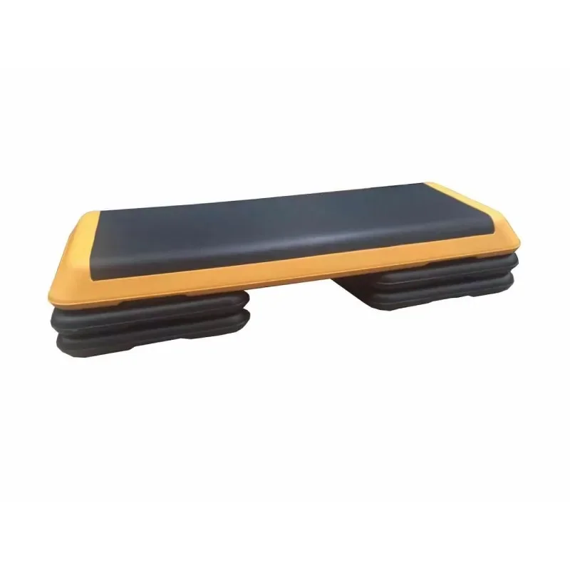 2026 Yellow Version Adjustable Height Multi-Function Aerobic Stepper Non-Slip Platform for Home Gym Fitness Exercise Workouts