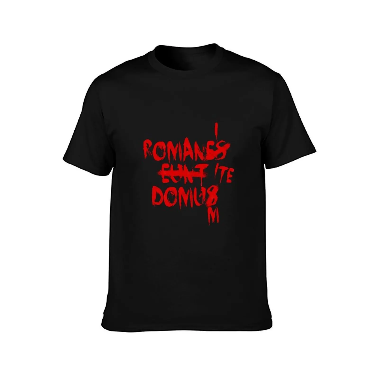 ROMANES EUNT DOMUS Corrected Romans, go home in Latin T-Shirt Daily Wear Print T-Shirt