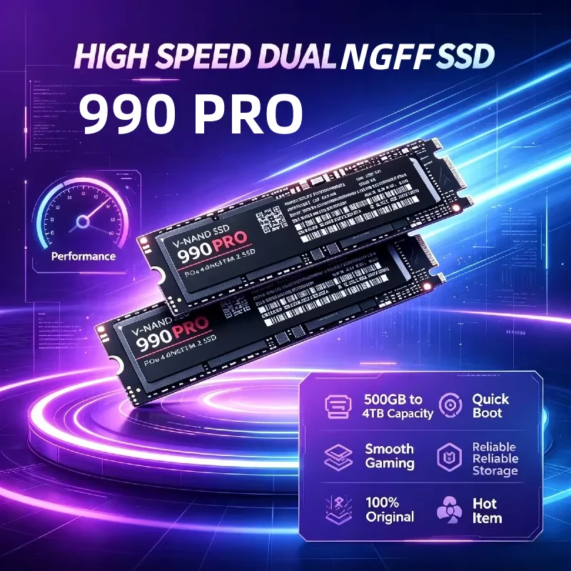 M.2 NGFF SSD, 1TB, High Performance, Compact, Ultra Durable, Laptop, Mini PC, Notebook, Desktop, Solid State Storage.