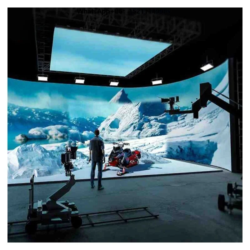 Superior Quality Easy Setup Immersive Spherical 8K Resolution IP65 Waterproof LED Video Wall Lightweight Modular