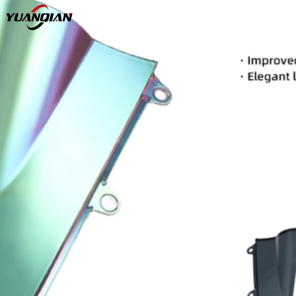 

FOR Honda CBR650R CBR500R CBR400R 2019 -2023 Motorcycle Windshield Protector Touring Flyscreen Double Bubble Wind Deflector
