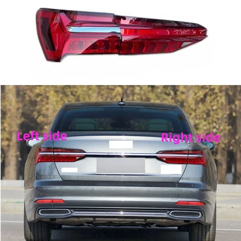 

For AUDI A6 C8 2019 2020 2021 Rear Taillight Assembly Housing Brake Light Reversing Lamp Assembly