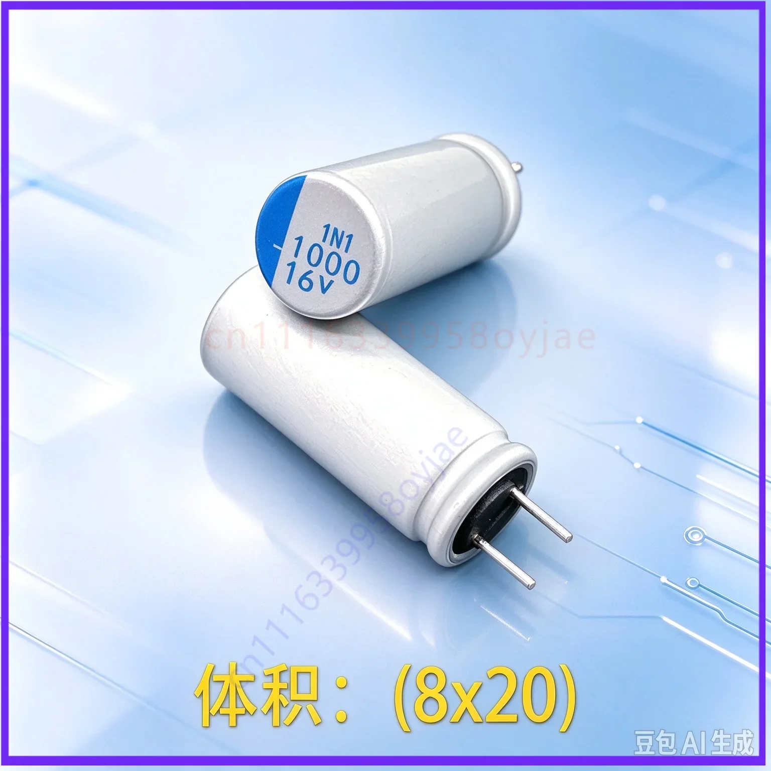 Solid for NCC Kemet Chemi-Con 1000uF 16V 16V1000uF Solid Capacitor Copper Lead Through Hole  200pcs