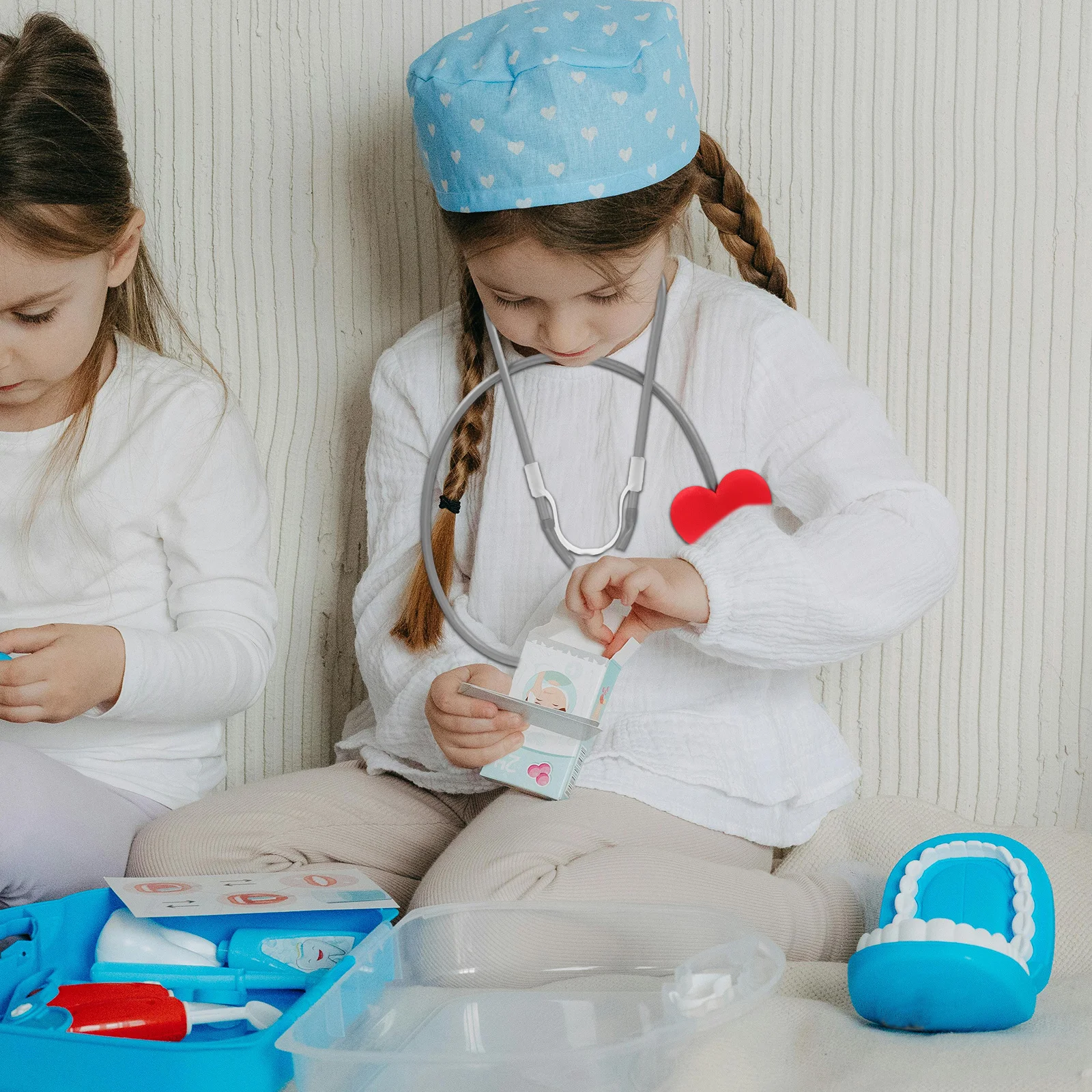 Doctor Stethoscope for Toddlers Real Working Medical Tool Pretend Nursing Costume Accessory Halloween Themed Party