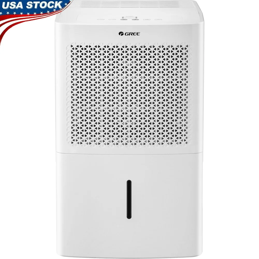 

Energy Star 35-питовый осушитель для домашнего использования с автоматическим отключением для удаления влаги с моющимся фильтром и индикатором уровня воды