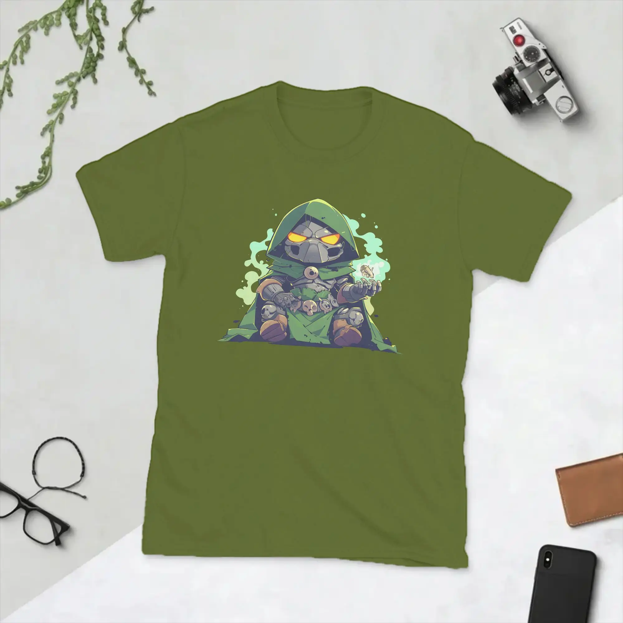 Dr Dooms Comics Men's T Shirt  Novelty Tee Shirt Short Sleeve O Neck T-Shirts 100% Cotton Gift Idea Clothing