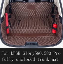For DFSK Glory 580 fully enclosed trunk mat DFSK Glory 580 Pro (7 seats) fully enclosed trunk mat 2017-2022 edition auto parts
