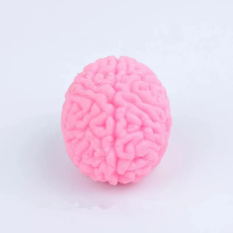 1Pcs Funny Simulation Brain Pinch Toys Three-dimensional Brain Model Soft Curiosity Small Toys Adult Children Stress Relief Toys