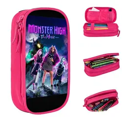 Monster High Movie Pen Box Double Layer Large Capacity Kids School Supplies Pencil Box Amazing Gift