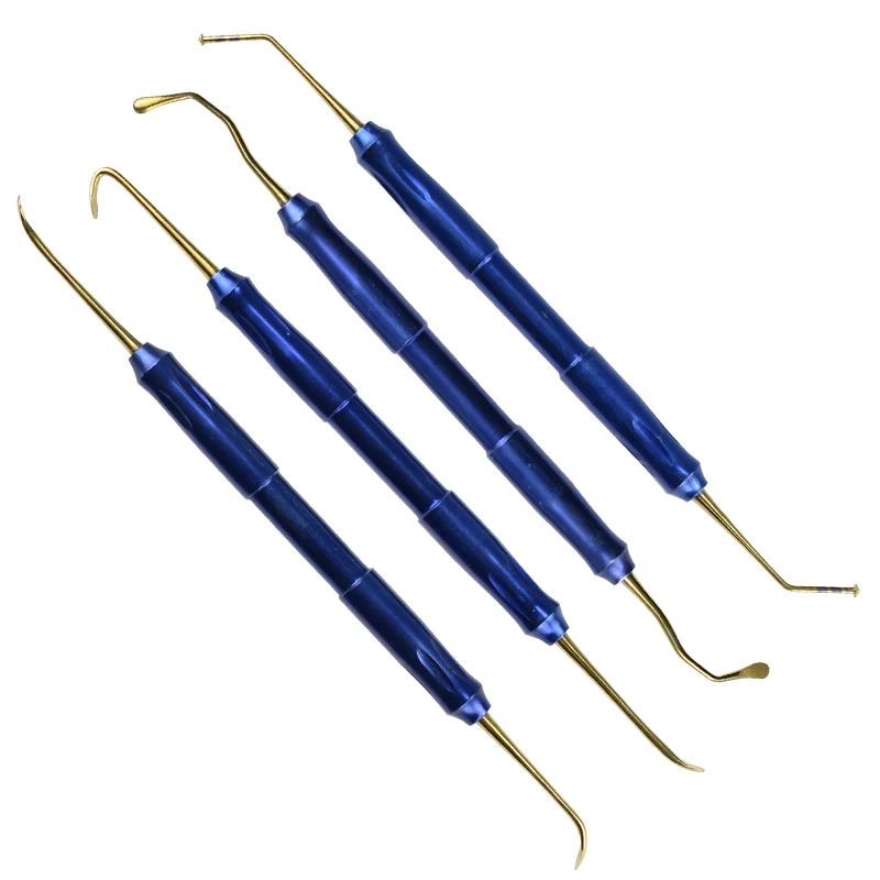 

4Pc Dentium Advanced Sinus Kit Dental Implant Drills Stoppers Sinus Lifting Elevation Hand Instruments Surgical Tools