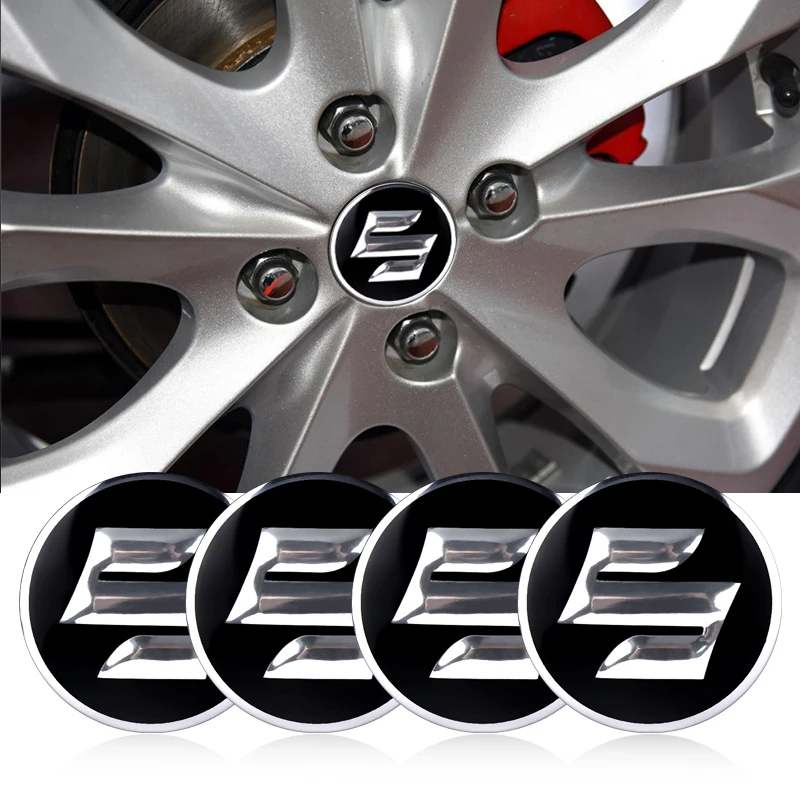 

4pc Aluminum Car Badge Wheel Center hub Caps Covers Sticker for Suzuki SX4 Swift Jimny Grand Vitara Kizashi Liana Wagon GSX-R250