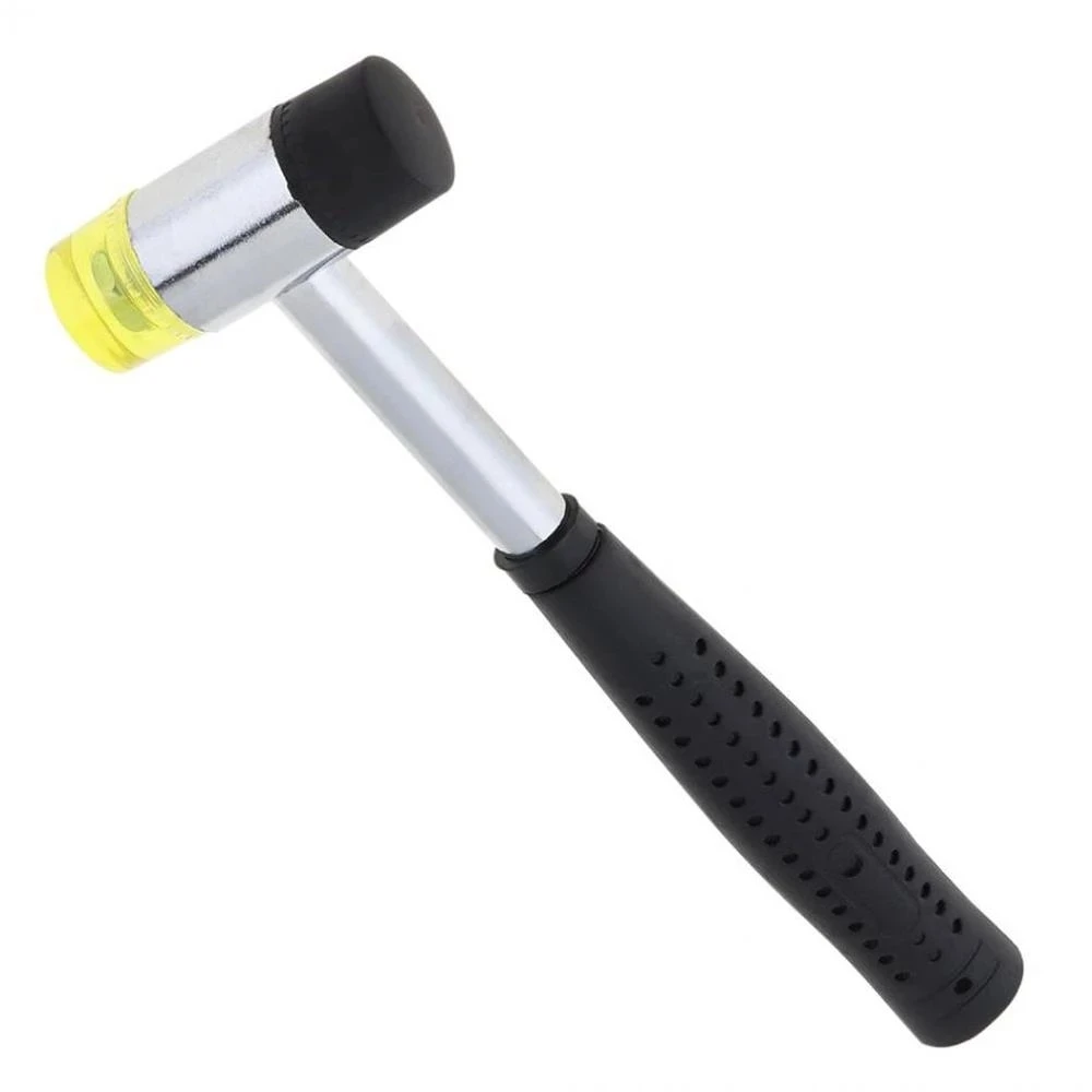35Mm 2 Mặt Tập Búa Cao Su Đa Năng Kính Cửa Sổ Hạt Búa Nylon Đầu Cao Su Mallet