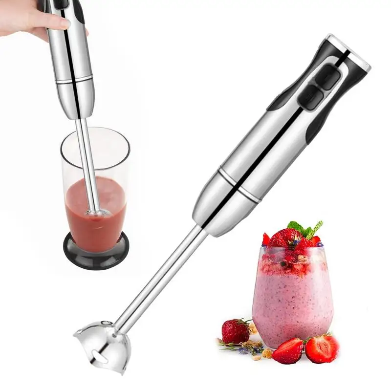 Baking Stick Blender Immersion Food Blender Hand Blender Mixer Blender Stick Kitchen Gadget Stick Mixer Stainless Steel Handheld