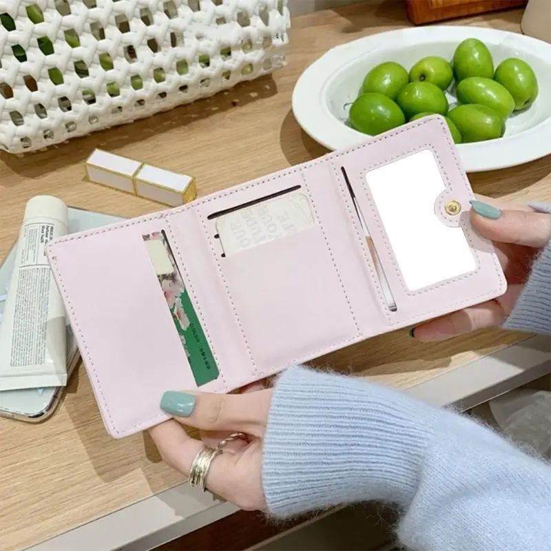 Триполд кошелек Стильные сумки для монет складывание кошелька