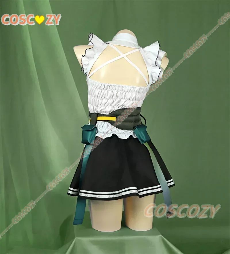 Nikke The Goddess Of Victory Soda Cosplay Costume Game Nikke Cosplay Soda Sexy Maid Uniform Costume Wig Halloween Carnival Suit