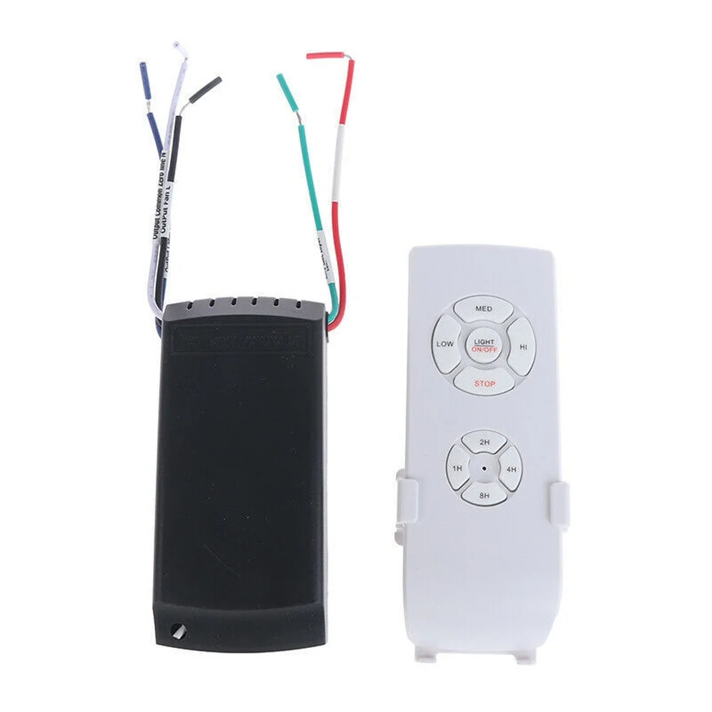 New Wireless Ceiling Fan Light Remote Control Kit Timing Function Power Cell Powered Control Module Set Home Fan Lamp Accessory