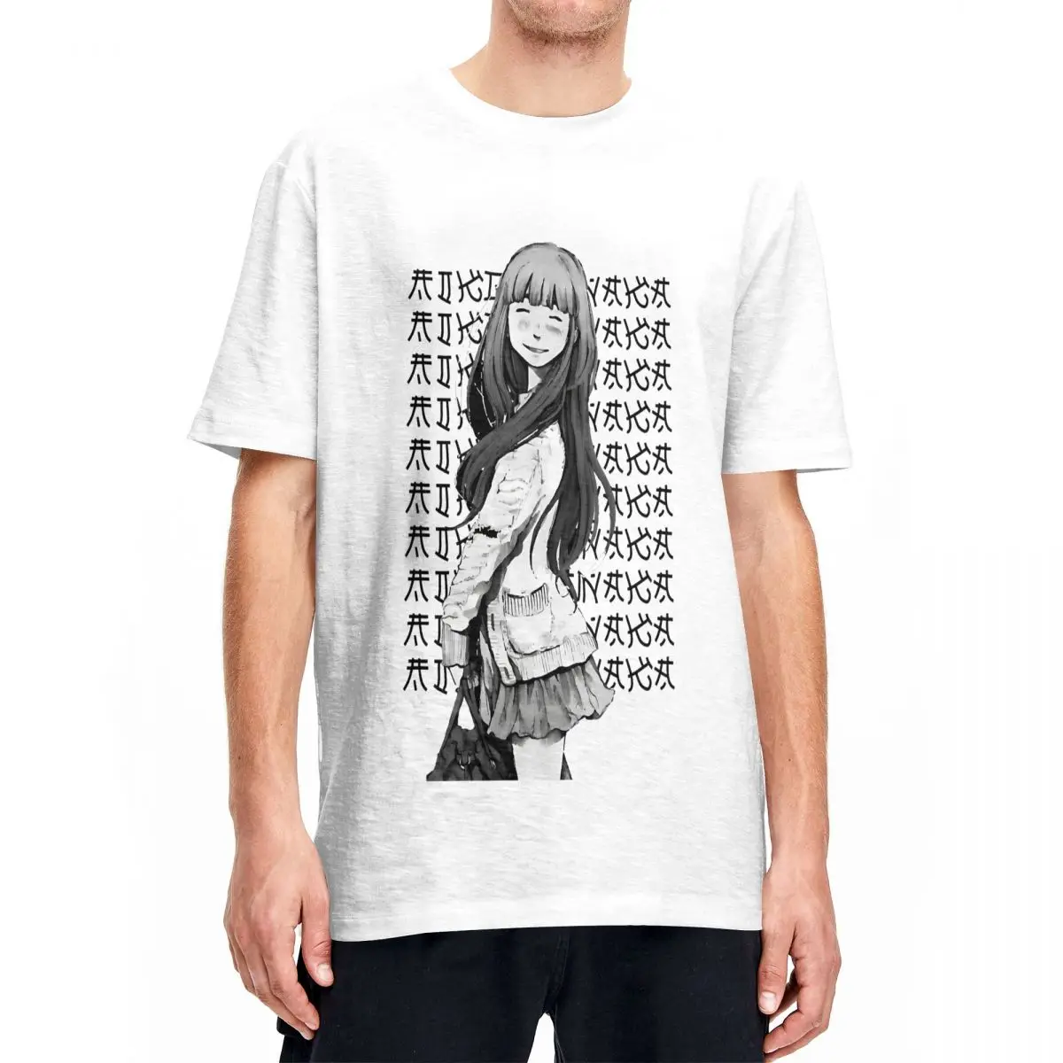 Men Women Oyasumi Punpun Aiko Tanaka T Shirts Pure Cotton Tops Humor Short Sleeve Round Collar Tee Shirt Gift Idea T-Shirts