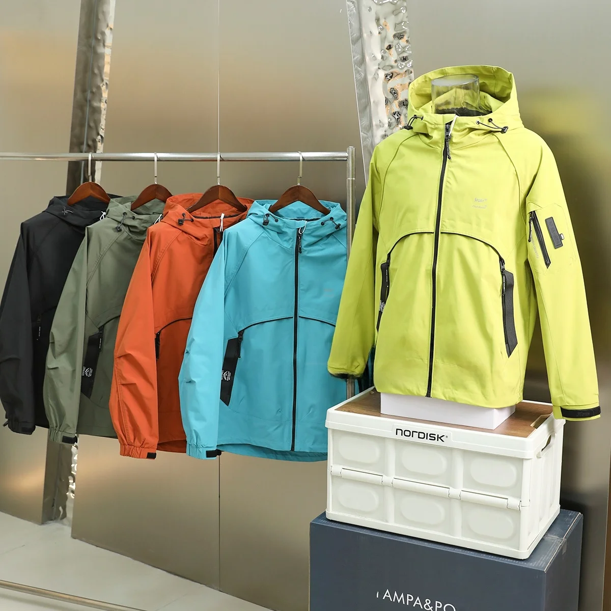 

Мужская функциональная куртка с капюшоном из технологичной ткани, ветрозащитная, с 3D-кроем, для активного отдыха, городской стиль, весна-осень