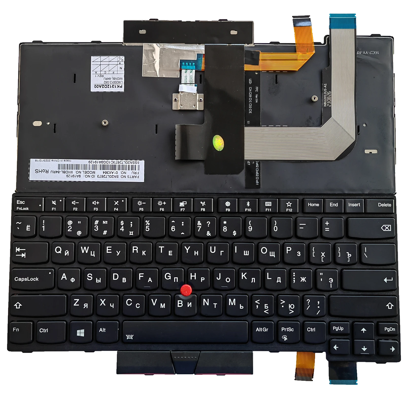 

US Layout Keyboard for LENOVO IBM ThinkPad T470 T480 A475 A485 01HX447 01HX487 01AX516 01HX527 01AX598 SN20L72837