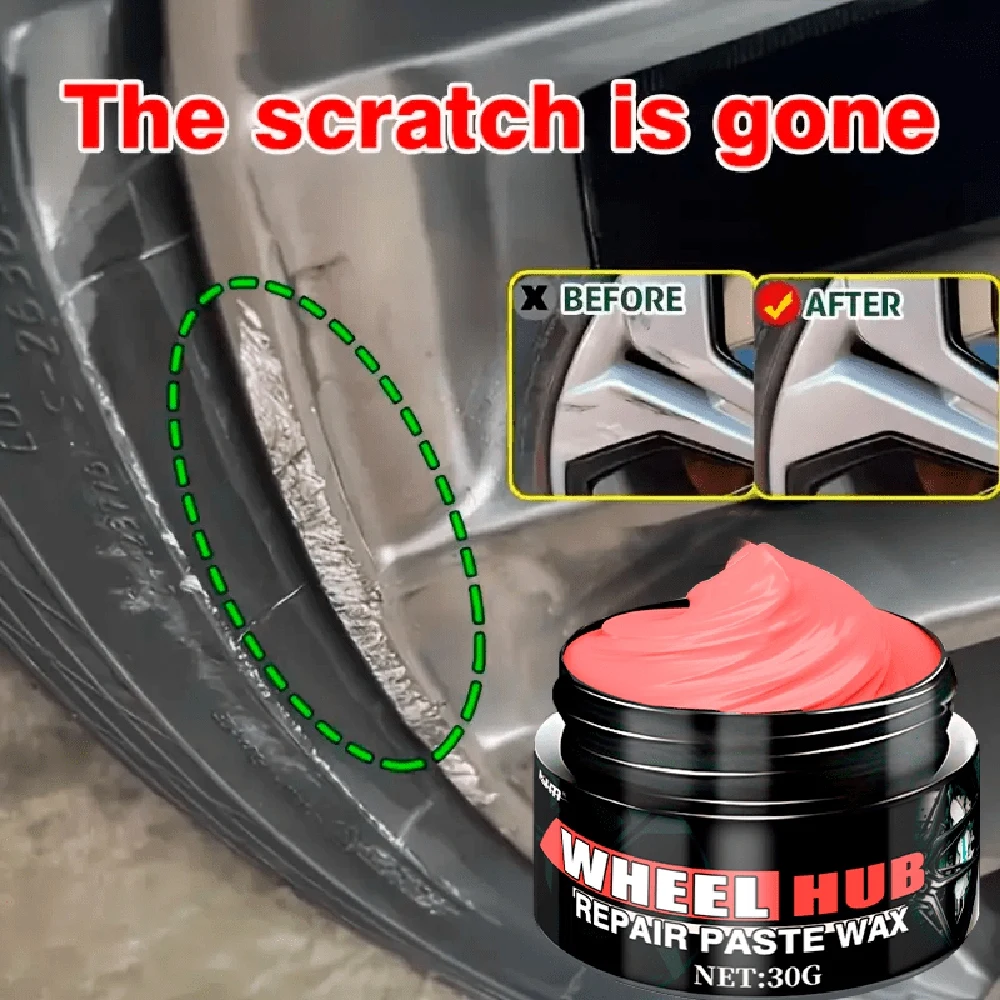 

30 г воск для ремонта ступицы колеса автомобиля — универсальное средство для удаления царапин для автомобилей, мотоциклов и грузовиков — восстановление износа, выцветания, окисления