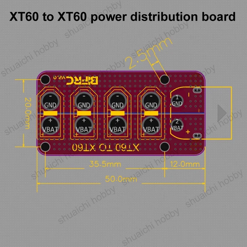 1PCS XT60/XT90 ถึง 4 ช่อง XT60 ปลั๊ก 200A Power Distribution Board อุปกรณ์เสริมฐานสําหรับหุ่นยนต์ RC เรือ Submarine ชิ้นส่วน DIY