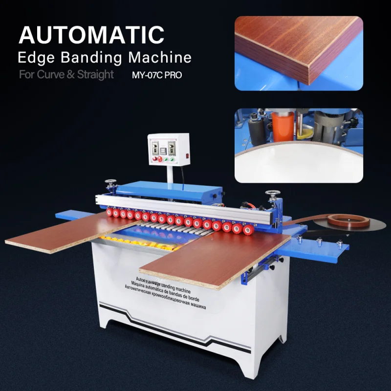 China Effective Woodworking Full Atomatic PVC Banding Edgebander hine