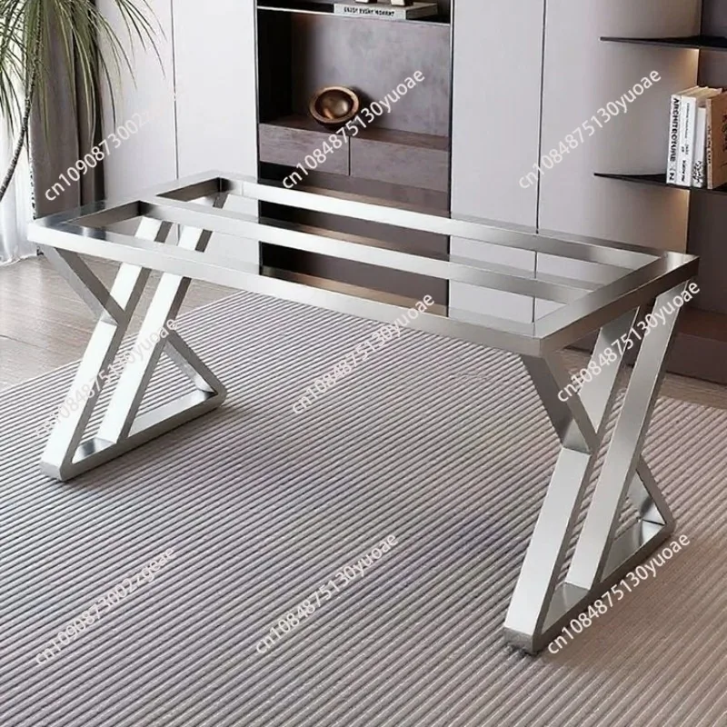 Stainless Steel Kitchen Island Table Legs Industrial Desk Supports Bar Counter Dining Parts Modern Furniture Mounting Brackets
