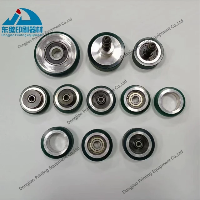 Rueda de goma de repuesto para maquinaria de impresión, accesorios para máquina de impresión Offset KBA, rodillo de goma de alta calidad