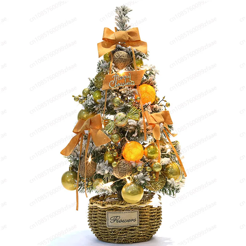 

Мини-снежный спрей, маленькая елочная упаковка, бытовые рождественские украшения, подарки, настольное украшение 60 см