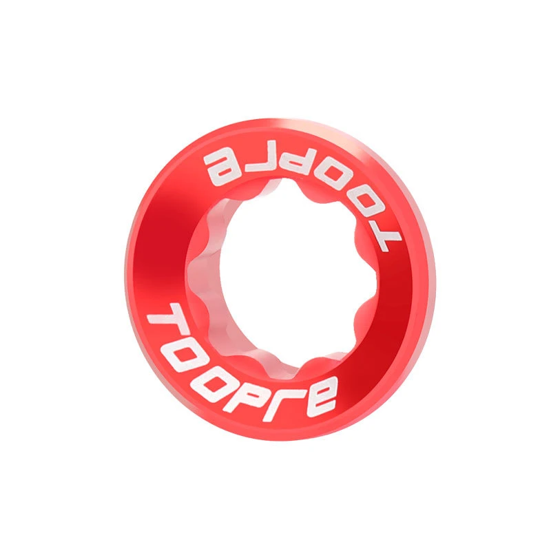 TOOPRE Mountain Bike Aluminum Alloy Screw MTB Integrated Chainwheel Torx Crank Cover M20 Bolt For XT/XTR/SLX/DEORE