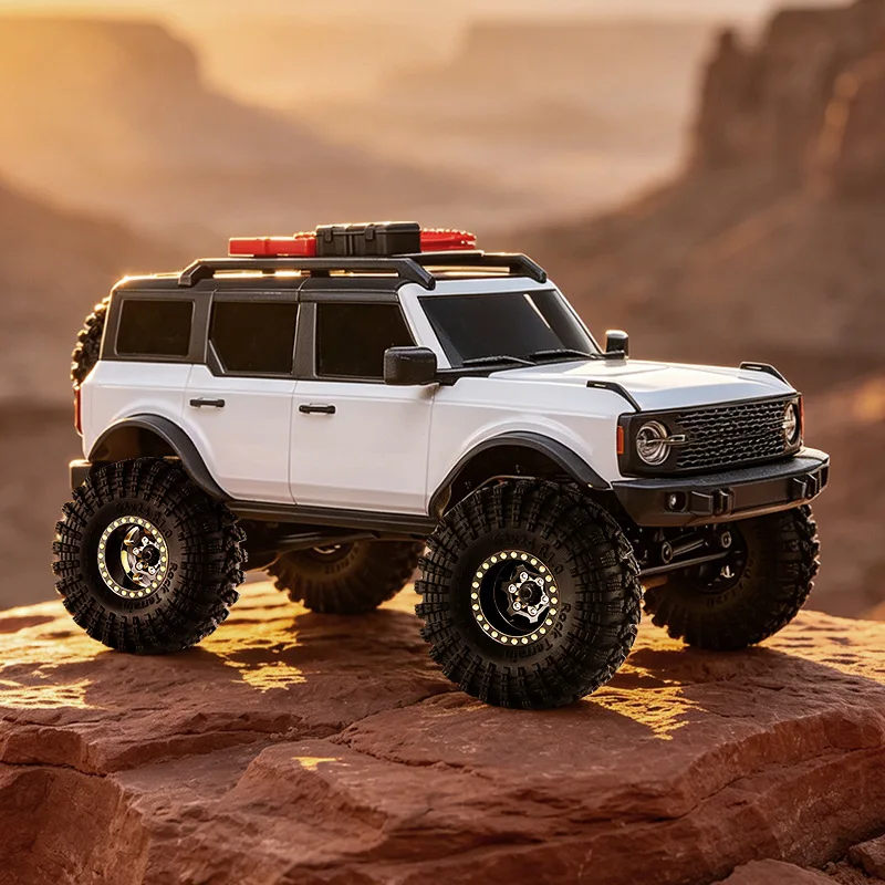 Soft Rubber 1.0 Inch RC Crawler Tire Skin Deep Lug Tyre For 1/18 TRX4M SCX24 FMS Ascent-18 Mini Off Road Rock Crawler