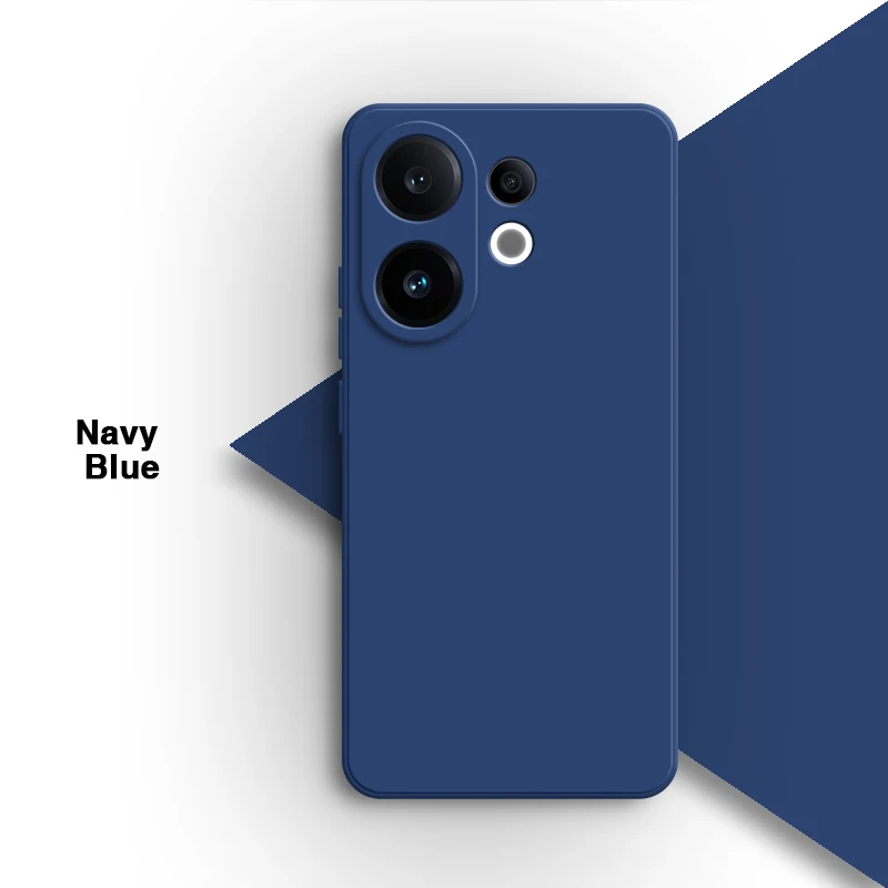 حافظة هاتف من السيليكون السائل الناعم لهاتف VIVO S30 Pro Mini 5G غطاء خلفي داخلي مقاوم للصدمات