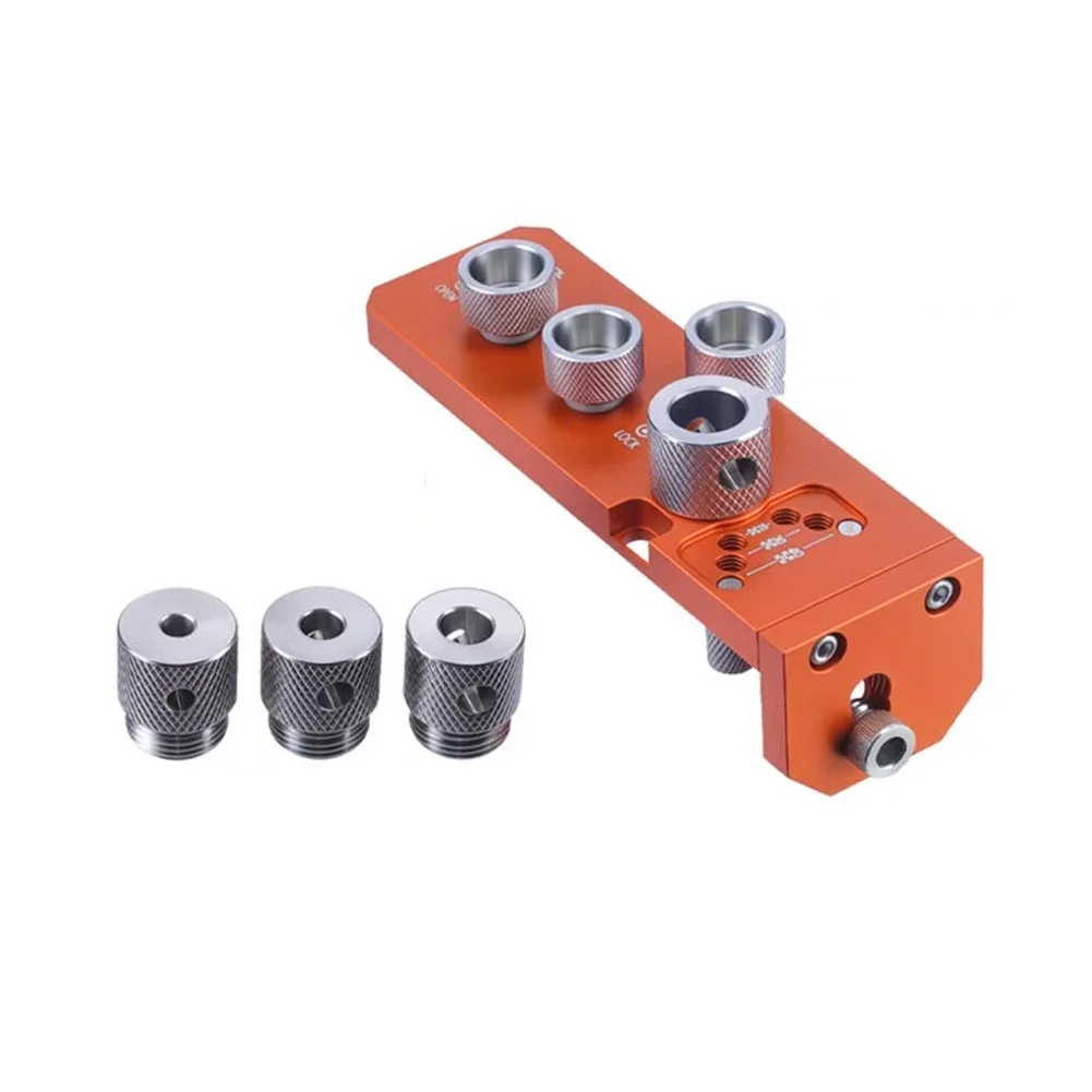 148x46mm Aluminum Profile Jig Hole Positioner 6061 Alloy Plastic 0.1mm Positioning Accuracy Anti-collapse Edge Design