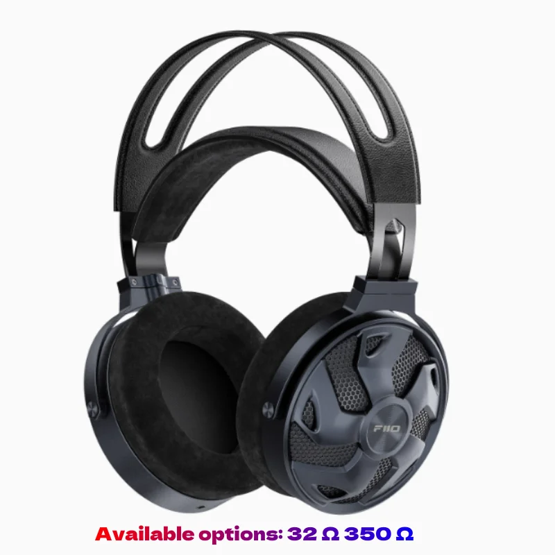 

FiiO/FT3 metal large dynamic coil wired open top headphones with high fidelity HiFi fever and 32 ohms large ears
