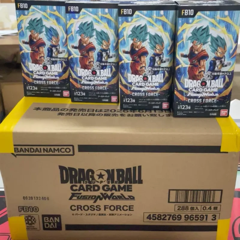 Bandai Dragon Ball Super Card Game Fusion World FB10 FB01 Paquete de Sobres de Cartas Coleccionables Juego de Hobbies para Coleccionistas Adultos