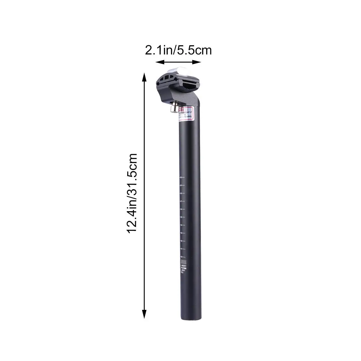 

Подседельная труба из алюминиевого сплава 27,2 мм, аксессуары для подседельного штыря для велосипеда, черная нержавеющая сталь