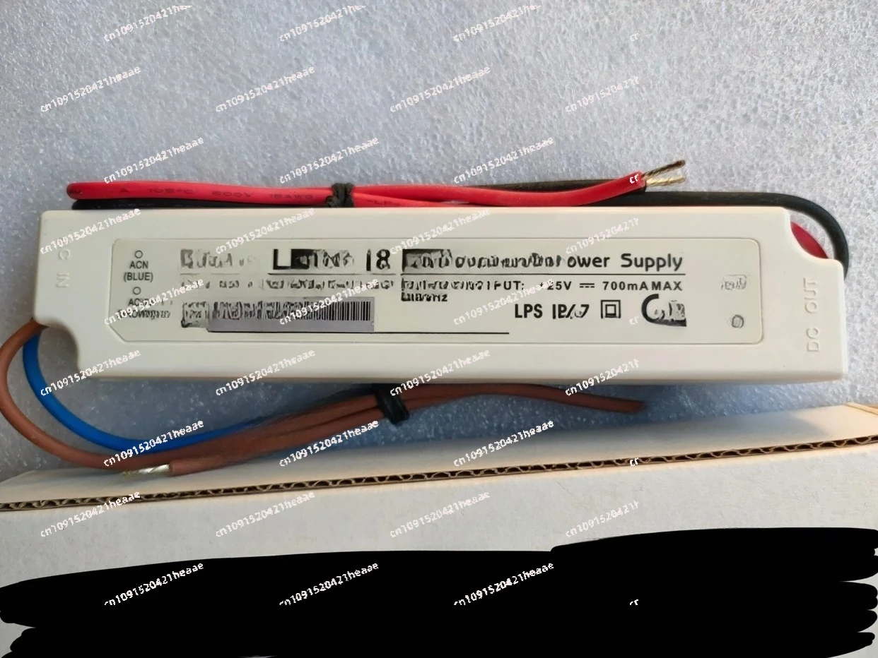 

Suitable for 25V, pantalla Fuente de alimentación Led impermeable, LPHC-18-700mA, 18W, iluminación de corriente constante,