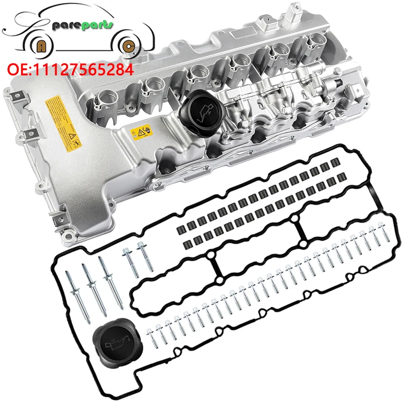 

Aluminum Valve Cover For BMW N54 F02/E70 135i 335i 535i 740i X5 E70 3.0L Z4 OE 11127565284